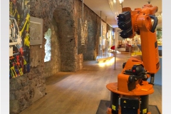 Der Industrieroboter im Stadt und Industriemuseum Rüsselsheim