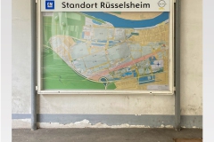 Das Opel-Werk als zentraler Teil der Stadt Rüsselsheim am Main.