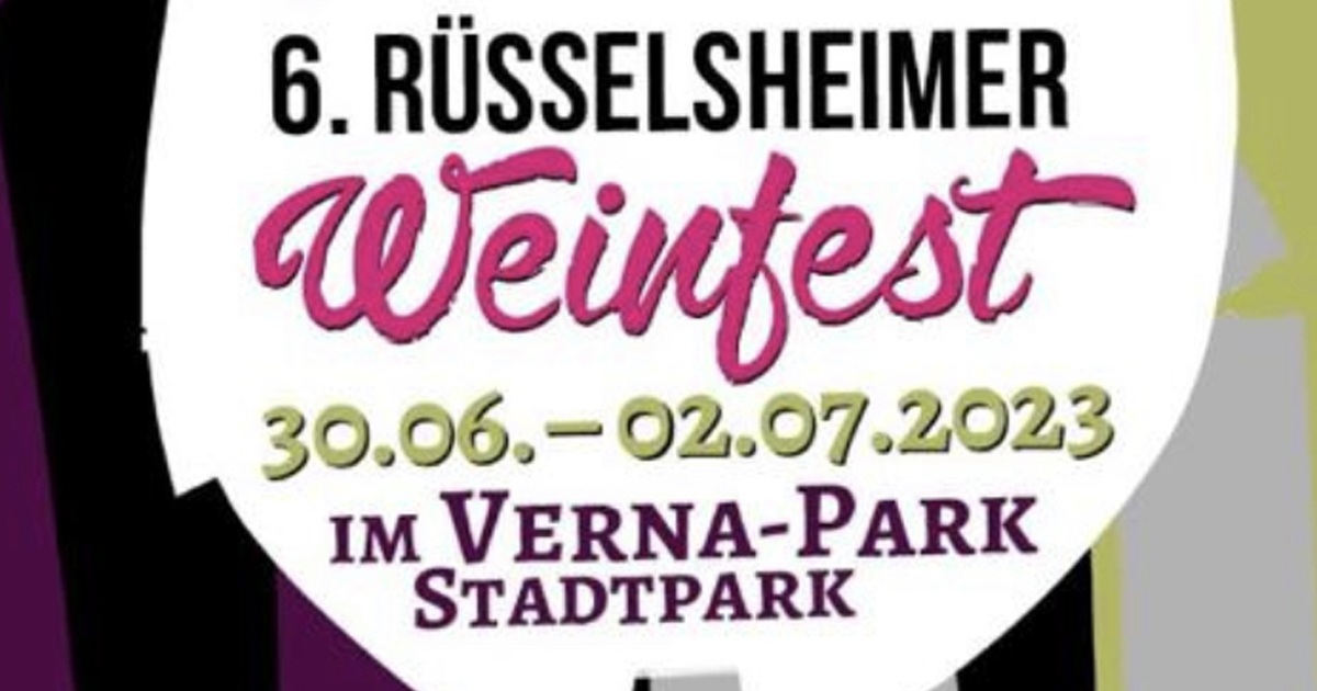 6. Rüsselsheimer Weinfest